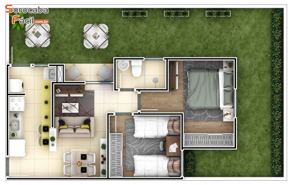 Apartamento em , Sorocaba - Edificio Smart - Jardim Betânia - Foto 9
